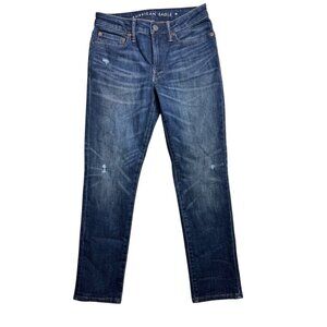 AMERICAN EAGLE Men’s Next Level Airflex Slim Jeans Distressed 28x28‎